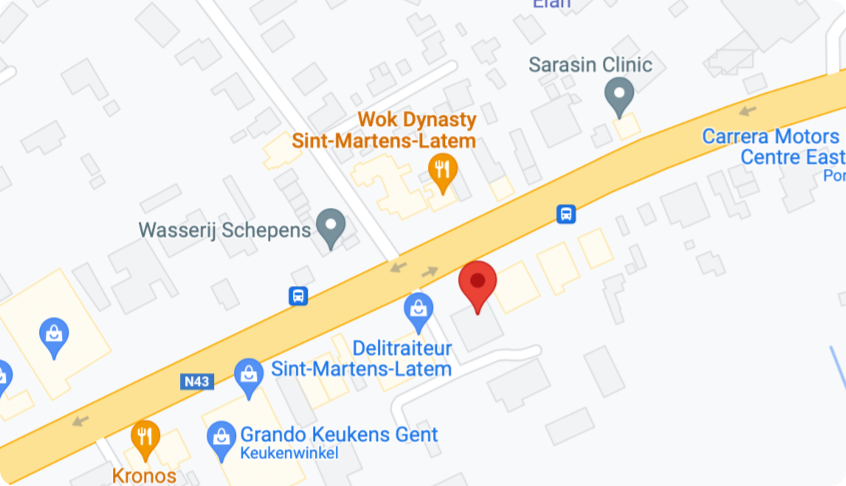 Map of our offices